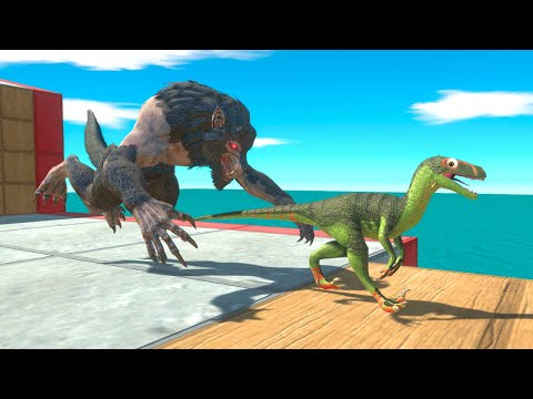 Run Away from Werewolf - Animal Revolt Battle Simulator