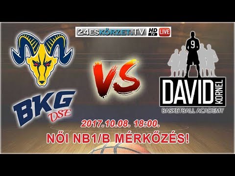 BKG DSE Szigetszentmiklós - Dávid Kornél KA NB1/B női kosárlabda mérkőzés