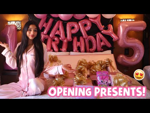 JASMINE’S 15th BIRTHDAY! OPENING PRESENTS! JASMINE & BELLA