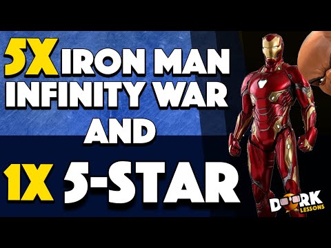 5x Tries for Infinity War Iron Man and 1x 5-Star Quake Attempt!