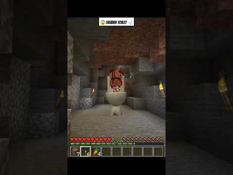 Terrifying Discovery in Jinn Mine - Minecraft 😱🚽 #shorts