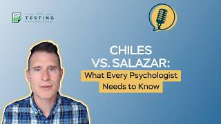 572. Free Speech or Standard of Care? Summarizing the Chiles vs. Salazar Decision