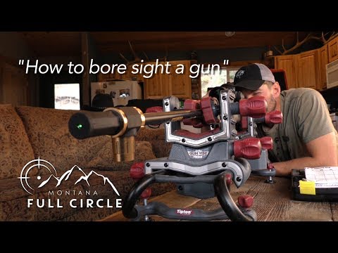 How to bore sight a gun