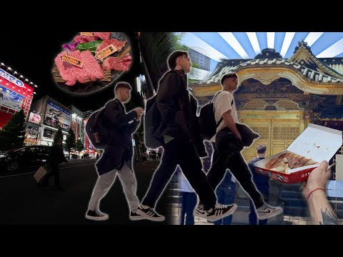 PRIMO GIORNO A TOKYO!|Qube guys a Tokyo [Akihabara - Wagyu - Wano]