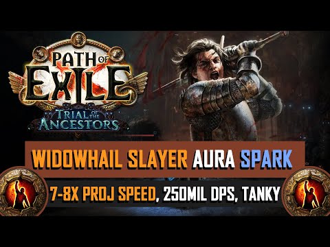 [POE 3.22] Aurastacking Bow Spark Slayer Build Overview