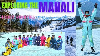 MANALI Snowfall Time || Solang Smithy Valley || Sissu Snowfall and River || मनाली की बर्फ! #travel