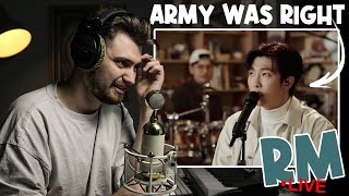 RM was not what I expected... (RM of BTS Tiny Desk Concert Reaction)