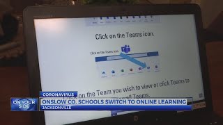 Onslow County Schools switch to online learning