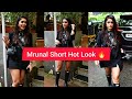 Mrunal Thakur Looking Hot Spotted At Bandra