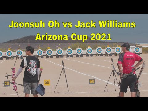 Joonsuh Oh vs Jack Williams One Arrow Shoot Off Arizona Cup 2021 | Olympic Recurve