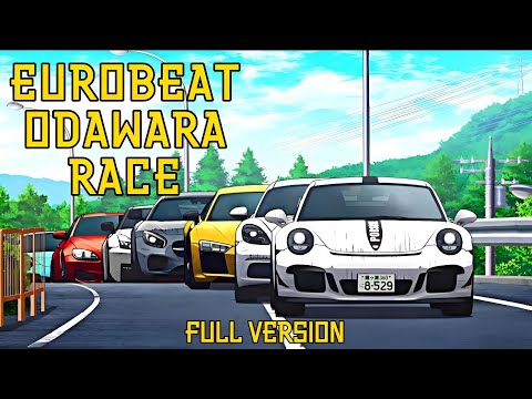 MF Ghost - Odawara Pikes Peak Full Version With Original Eurobeat  | #MFゴースト | Episode 4-9 |