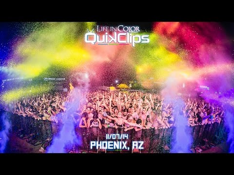 Life In Color - UNLEASH - Phoenix, AZ - 11/07/14 - QuikClip