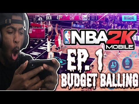 NBA 2K20 MOBILE MY TEAM l BUDGET BALLER SERIES l Ep:1 THE BEGINNING!