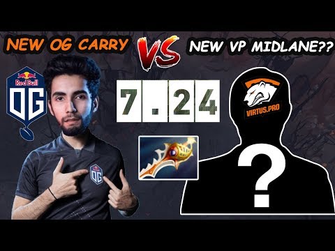 OG SumaiL [Juggernaut] Top1 MMR vs New Virtus Pro MIDLANE Rapier Build Dota 2 7.24 pro Gameplay