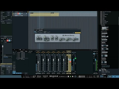 How To Create a U2 Edge Style Delay Using Beat Delay In Studio One