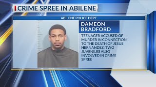 Documents: Juveniles, teen accused of killing man during crime spree in Abilene