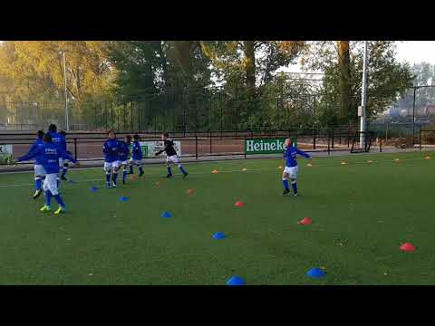 LMO JO11-1 - FC IJSSELMONDE JO11-1 OP 23-09-2017 | Voor de wedstrijd