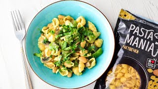 Постная (ВЕГАНСКАЯ) ПАСТА с грибами и фасолью ☆ #ПП