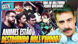 É O FIM DE HOLLYWOOD? ANIMES ESTÃO DOMINANDO O MERCADO!