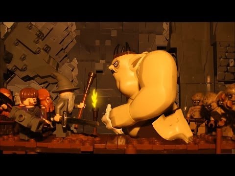 The Hobbit Goblin chase LEGO