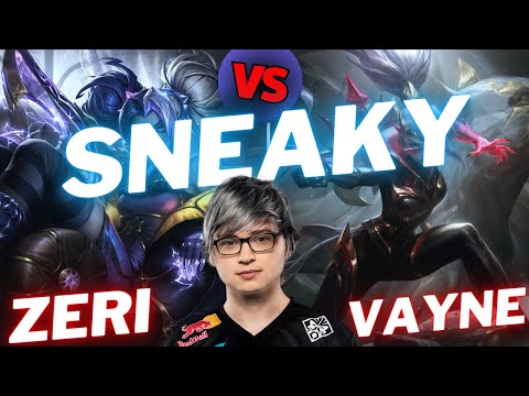 SNEAKY | ZERI VS VAYNE | ADC GAMEPLAY | Patch 15.13 / Season 15 | #LeagueofLegends