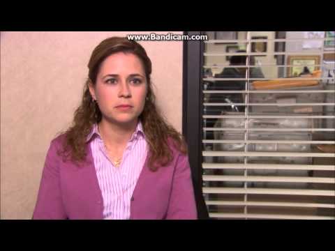 Jim finally gets Pam.-The Office.