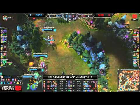 LMHT [23.08.2014] OMG vs SHR [LPL Hè 2014] [CK Nhánh Thua - Trận 5]