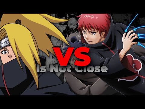 Deidara vs Sasori Is NOT Close! | Naruto Powerscaling