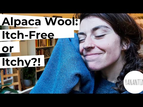 Is Alpaca Wool ITCHY or ITCH-FREE? || Microns & Prickle-Factor Explained