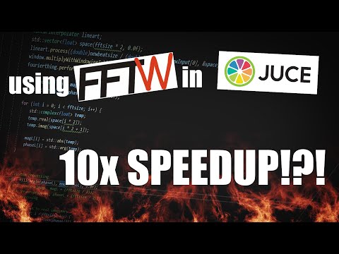 how to use FFTW in a JUCE VST Plugin! (static library)