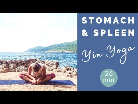 25 Minute Yin Yoga For Spleen & Stomach Meridian | Yin Yoga For Earth