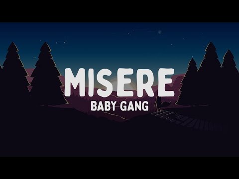 Baby Gang - Misère (Testo/Lyrics)