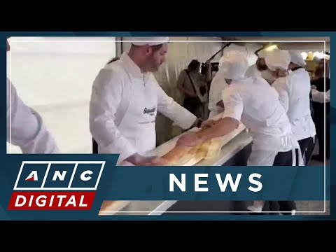 French bakers reclaim Guinness record for world's longest baguette ANC