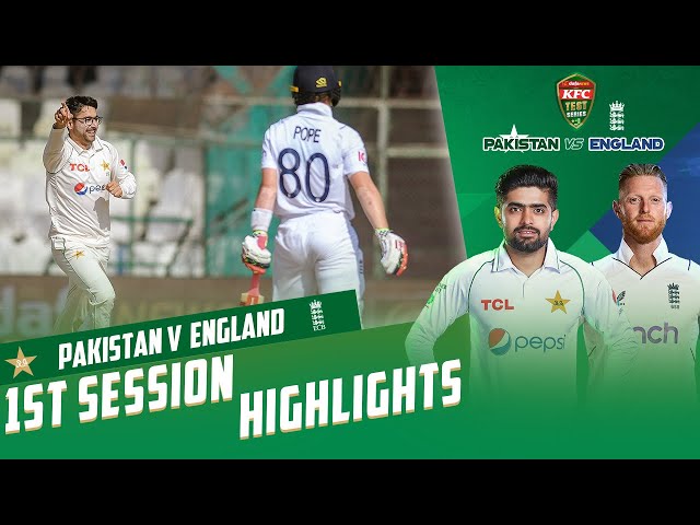 1st Session Highlights | Pakistan vs England | 3rd Test Day 2 | PCB | MY2T