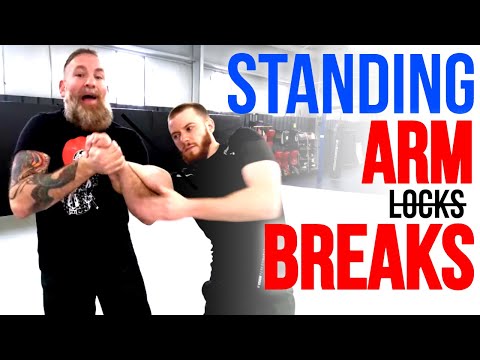 9 Standing Arm Locks (BREAKS) in Jiu-Jitsu #jujitsu #armlock