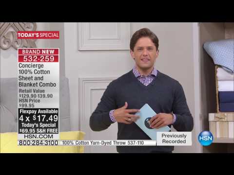 HSN | Concierge Collection Bedding 05.17.2017 - 05 AM