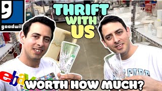 Thrift with US Goodwill ~ Trying something NEW! Sourcing RESELL ON eBay PROFIT