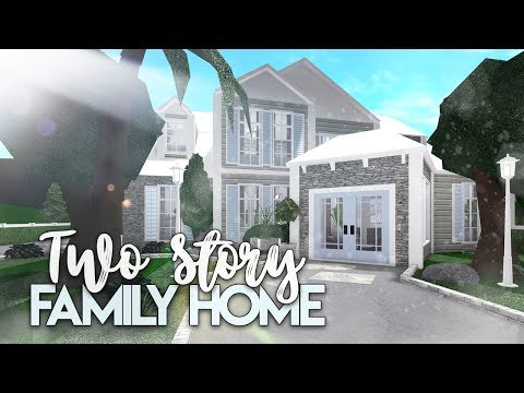 Roblox | Bloxburg: 2 Story Family House | House Build
