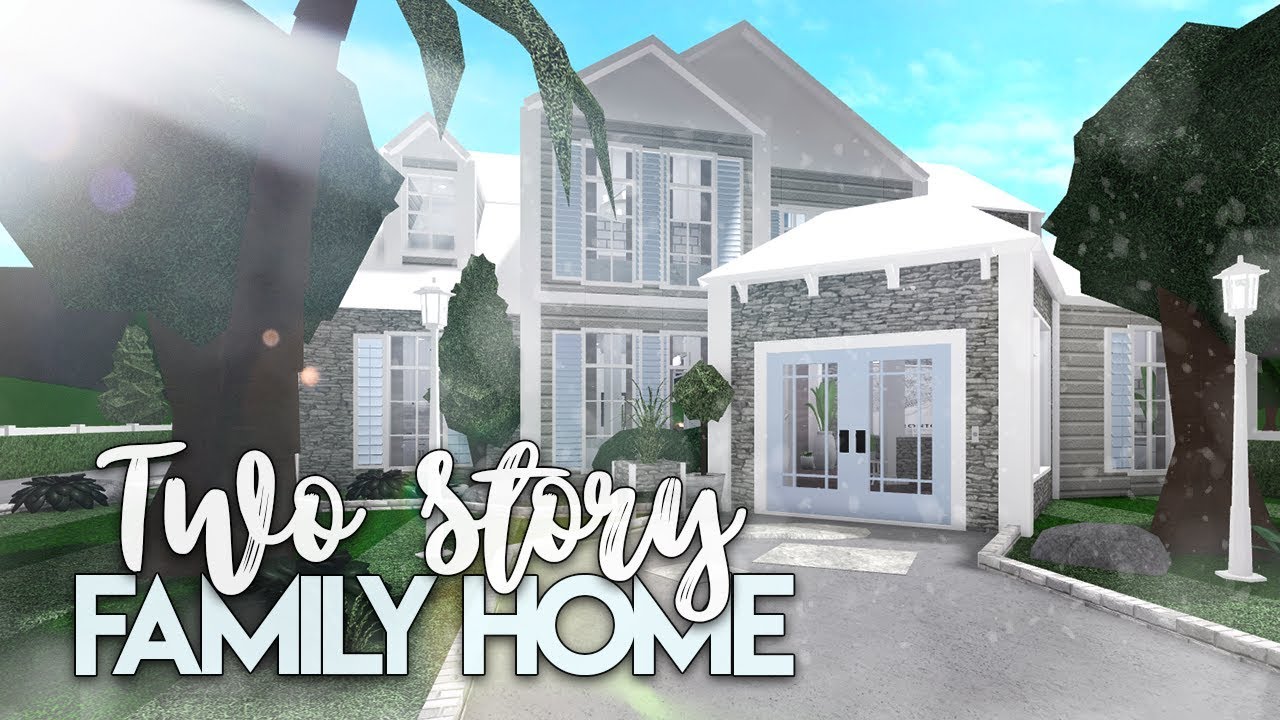 Roblox | Bloxburg: 2 Story Family House | House Build - TH-Clip