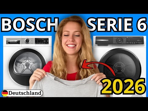 Bosch Trockner Serie 6 im Test: WQG235D00 & WQH245B40 im Vergleich – Wärmepumpentrockner 8 & 9kg