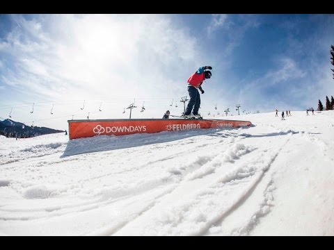 Slushy Freeski Session @ badenova Snowpark Feldberg