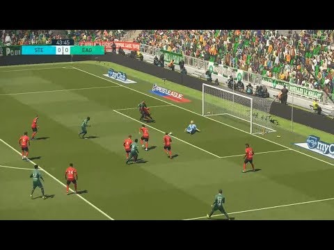 AS Saint-Etienne vs EA Guingamp | Ligue 1 | Journée 30 | 18 Mars 2018 | PES 2018