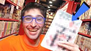 I found the FUNNIEST MANGA while rare manga hunting in Japan
