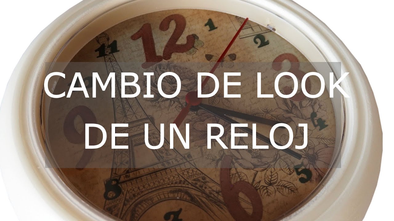 Cómo personalizar un reloj de pared (de IKEA)