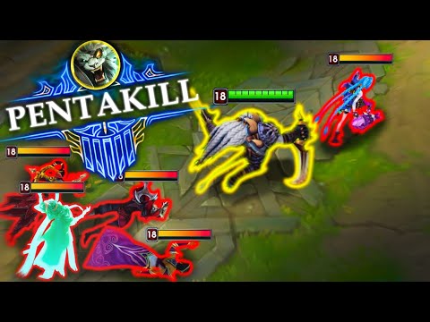 *INSANE PENTA* I Achieved God-Mode While Playing Rengar!
