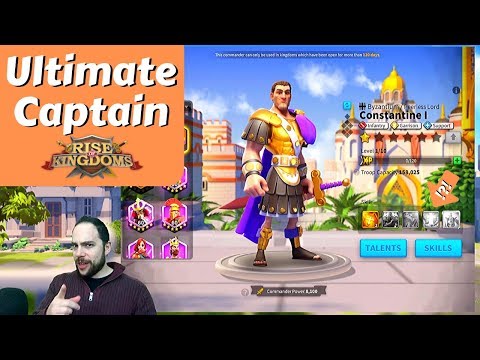 Commander Guide:  Constantine is the ultimate Ark of Osiris Captain?! | Rise of Kingdoms