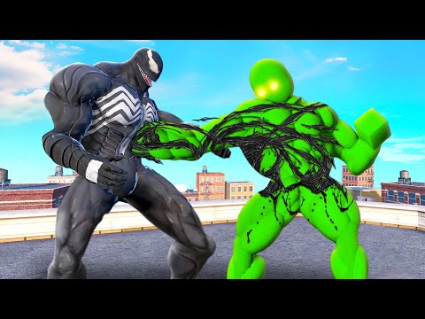 Venom Try To Captured Jack On His Fluid In Npc Game Of Overgrowth