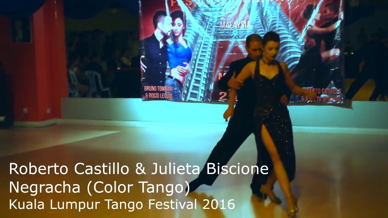 Stunning performance by Roberto Castillo & Julieta Biscione dance to “Negracha” (Color Tango)