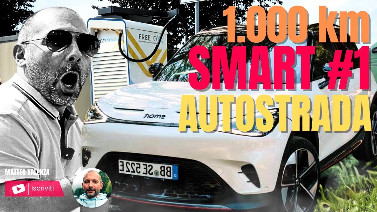 La sfida dei 1.000 km | Smart #1 tirata a 130 km/h!