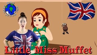 Little Miss Muffet | British Kids Song | World Kids Action Songs